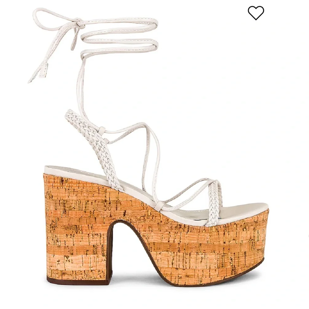 Schutz Maxima Citout Platform on Pearl, Size: 8.5